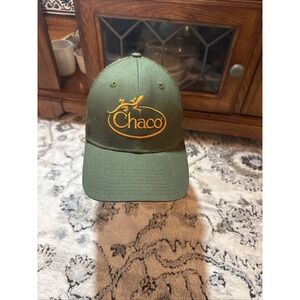 Chaco Truckers Snapback Hat Green Orange Lizard Graphic Mesh Back Adjustable